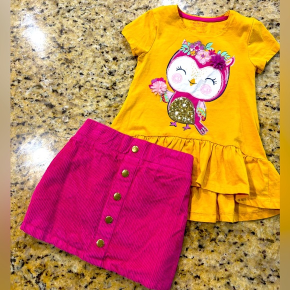 Isaac Mizrahi Other - Isaac Mizrahi size 4t skirt and shirt